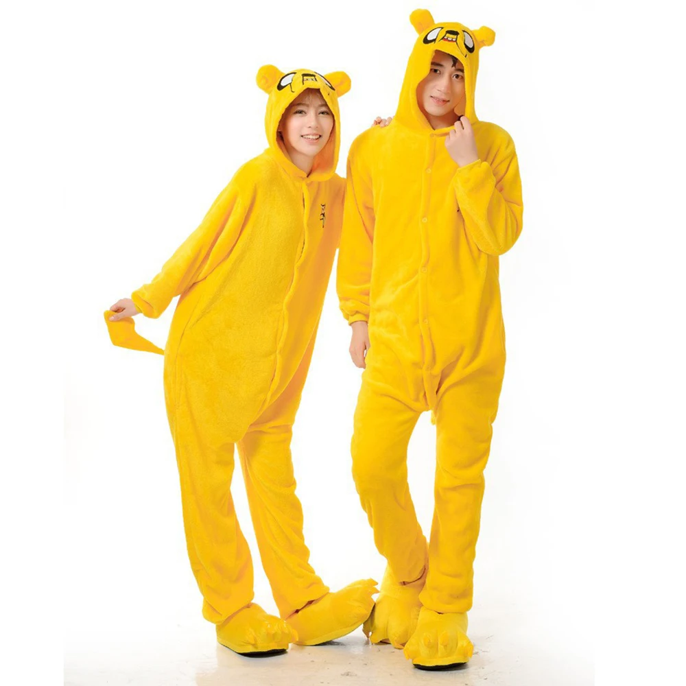 Flanell Anime Onesies Damen Nachtwäsche Erwachsene Männer Langarm einteilige Pyjamas Set Halloween Weihnachts ferien Cosplay Kostüme