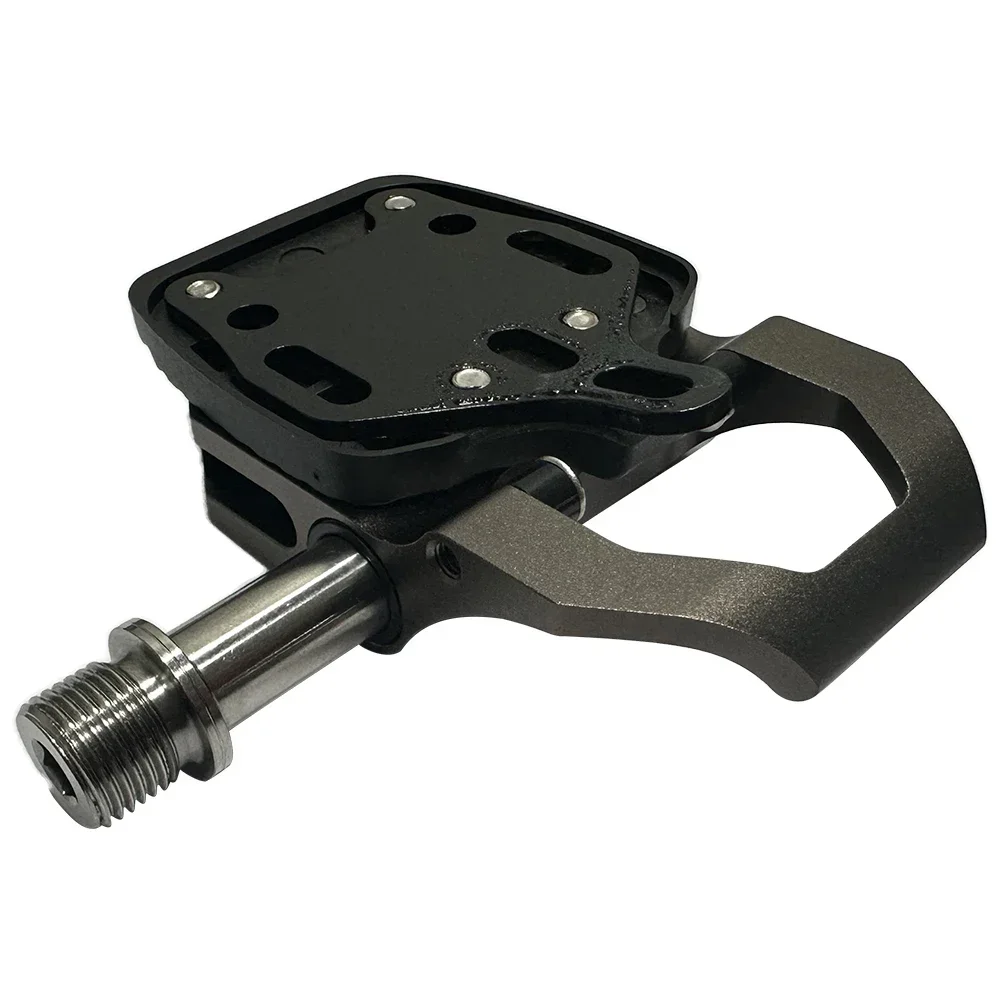 Pedal magnético para MTB Road Bicycle, eixo, titânio Spd Pedal, 200N