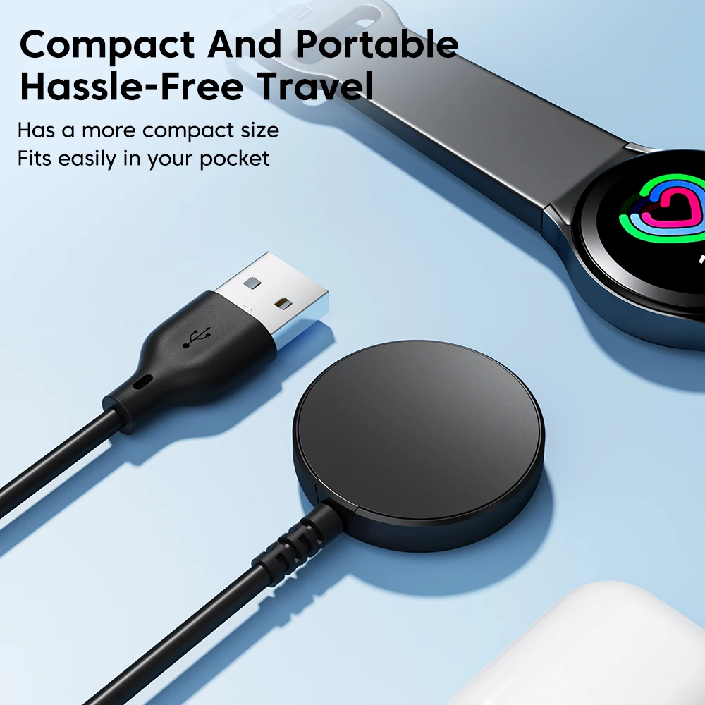 Magnetic Watch Charger For Samsung Watch Charger Watch6/6pro/5pro/4Active Universal Wireless Fast Charging Dock Bracket Cable