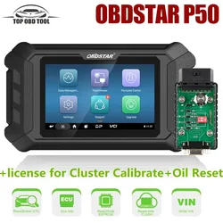 OBDSTAR P50 Airbag Reset Intelligent Airbag Reset Equipment Covers 38 Brands and Over 3000 ECU Part No.