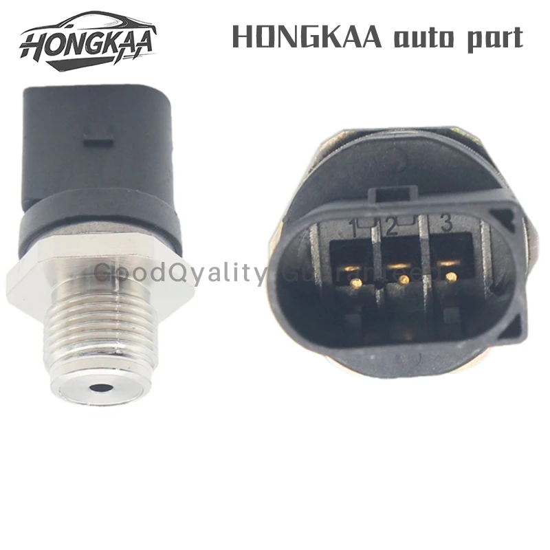Fuel Rail Pressure Sensor for BMW 1 2 3 4 5 6 7 Series X1 X3 X4 X5 X6 and MINI 0281002948 Factory Direct Sales Automotive Parts