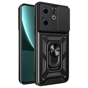Infinix용 충격 방지 아머 마그네틱 케이스, 카메라 보호 커버, Infinix Hot 40i 30 20 12 11S NFC Play Zero 30 Ultra 5G 4G itel S23 Plus