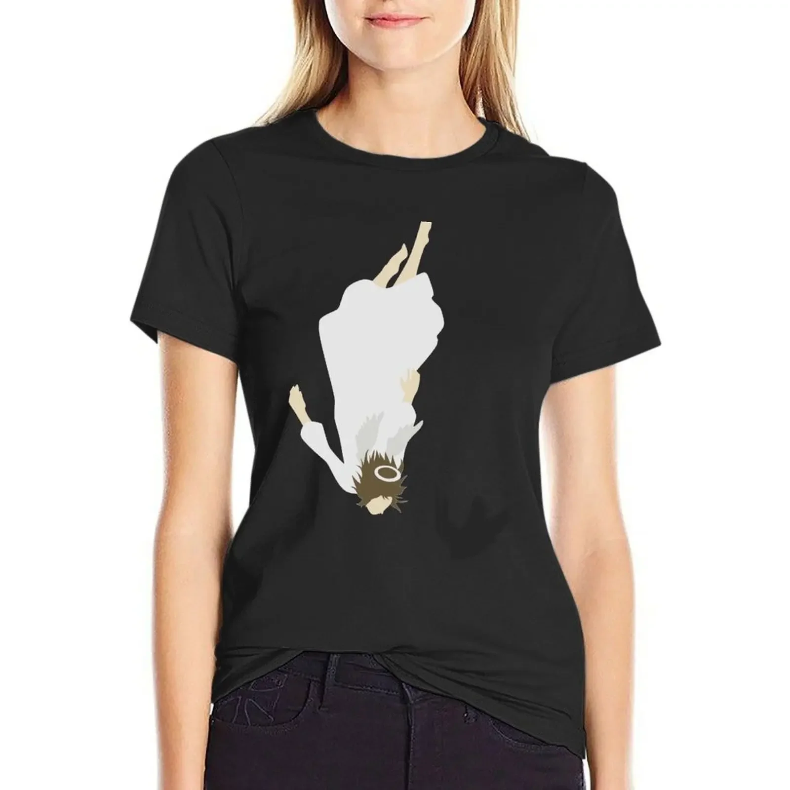 

Haibane Renmei - Falling Angel T-Shirt animal print sports fans animal prinfor white t-shirt dress for Women sexy