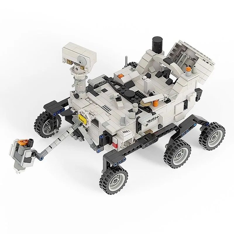 Perseverance Mars Rover Fai da te Blocchi di costruzione Mattoni MOC Block ad alta tecnologia Giocattoli di marca classici Bambini Regali per bambini