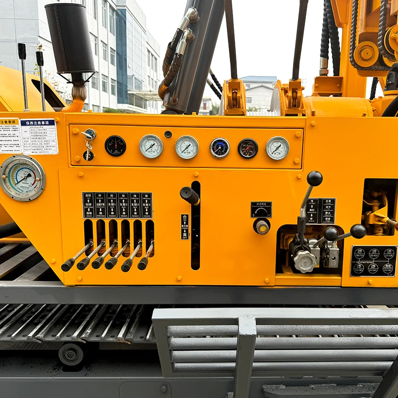 JDL-280 آلة حفر آبار المياه الزاحفة بخار الماء آلة الحفر المزدوج آلة حفر آبار المياه العميقة