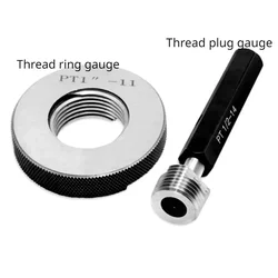 PT Japanese standard Taper pipe thread gage Thread plug gauge/ring gauge Thread testing tool fixed gauges  PT1/4 PT1/8 PT3/4