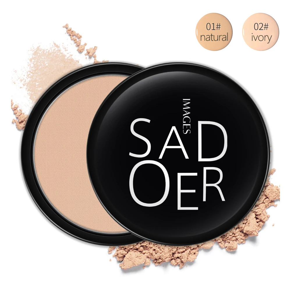 Natürliche Gedrückt Pulver Öl Control Wasserdichte Matte Einstellung Poren Unsichtbare Nähren Make-Up Concealer Atmungs Einstellung Pulver