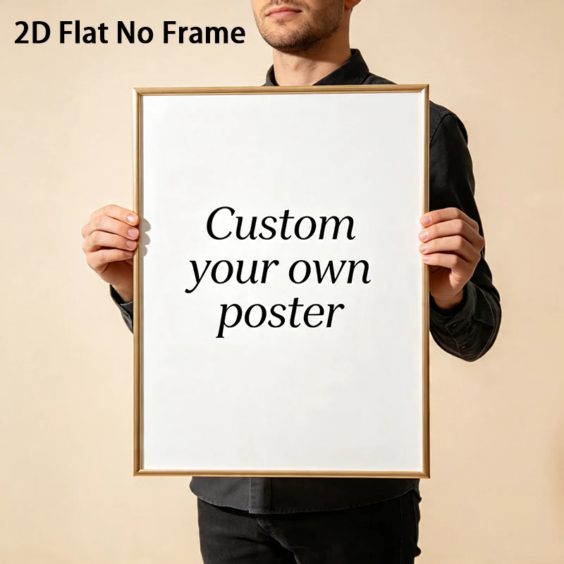 Individuelle Poster Personalisierte Familienfotos Leinwanddruck Personalisierte Wandkunst Hochzeitsfotodruck Geburtstagsgeschenke Raumdekoration