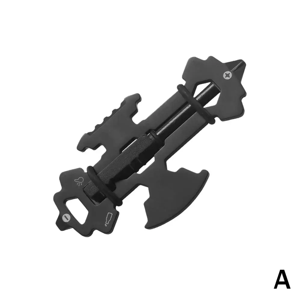 EDC Multi-function Keychain Tool Card Multi-functional Material Widely Tools Applicable Compact High-quality Design Portabl C9U3