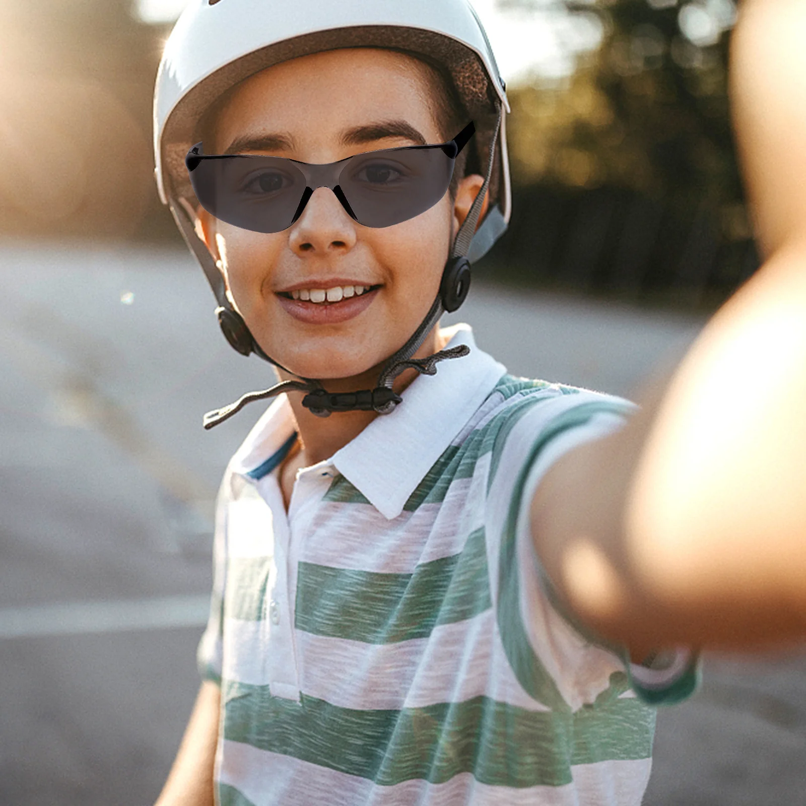 

3Pairs Sports Sunglasses for Men Highgrade Pc Material Stylish Design Antislip Nosepad