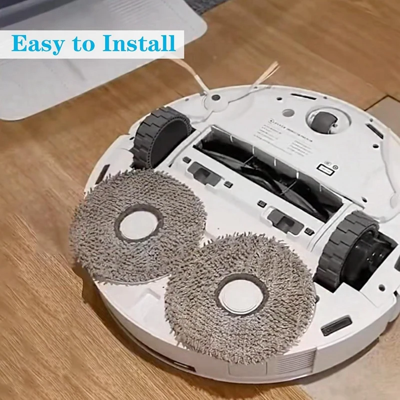 Bantalan Kain Pel untuk Ecovacs DEEBOT X1 Omni/T10 Omni/Turbo T20/T20 Pro/T30 Pro Omni/ T30 Omni Suku Cadang Vakum