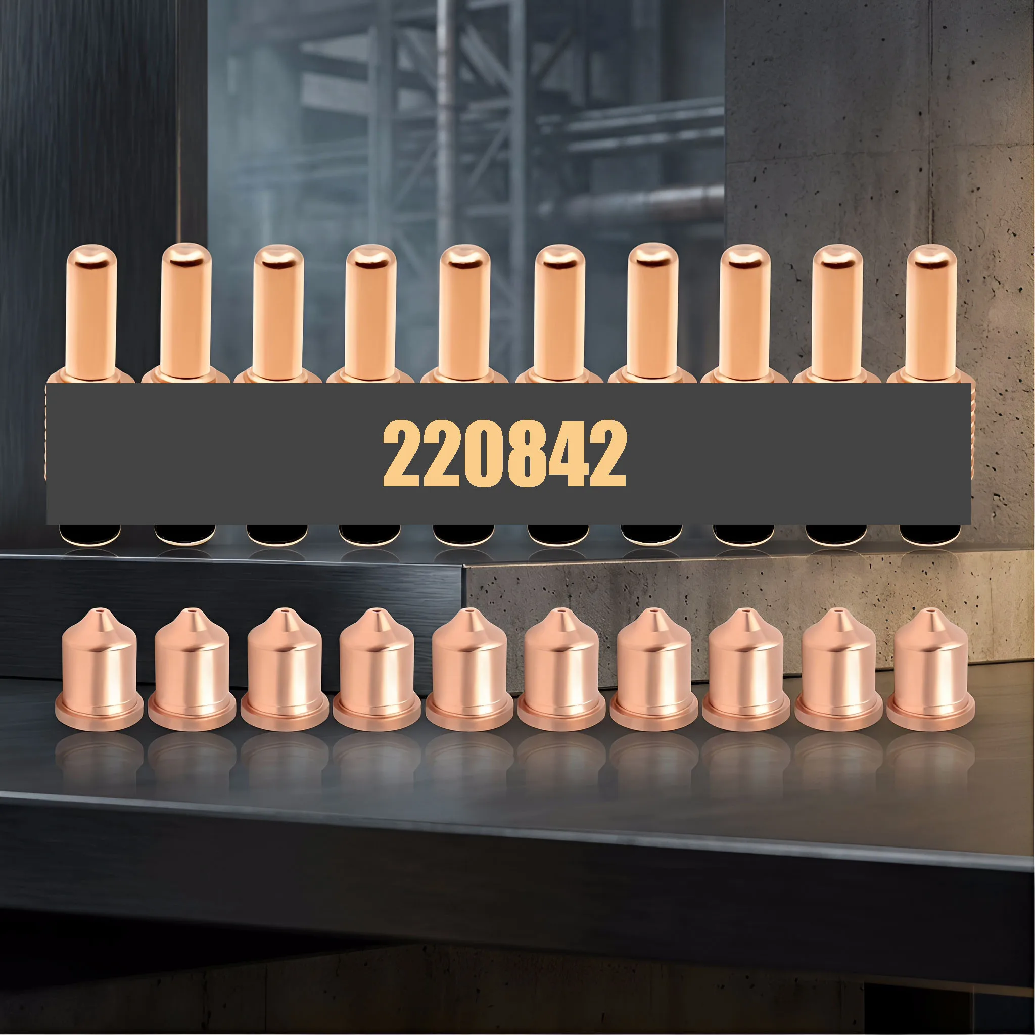 

Plasma Welding Torch Drag cutting Consumables Electrodes 220842 Tips 220941/220819 Accessories fit PMX 65 Plasma Torch
