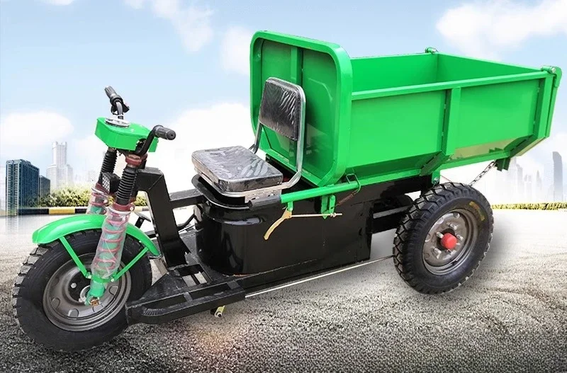 

A44 Construction site tricycle, special accessories for unloading agricultural breeding cavalry to pull ash