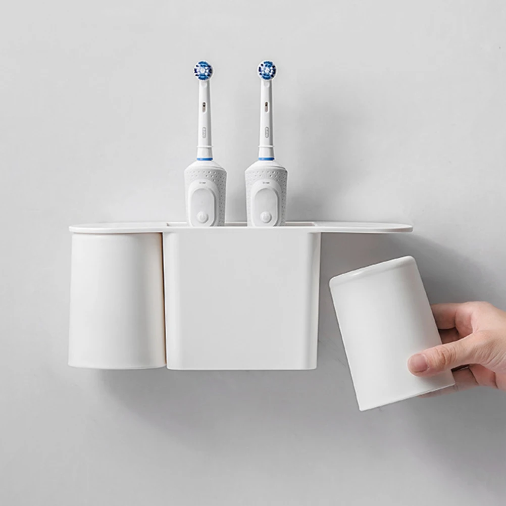 

Magnetic Wall Mount Toothbrush Holder ABS PP Material Electric Cup Rack Bathroom Storage ganizer Toothpaste St