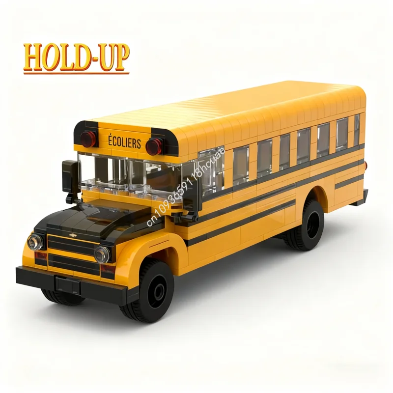 

479pcs MOC Chevroletss SSeries HoldUp Model Building blocks DIY Kids idea Architecture Toys creative craft Christmas gifts