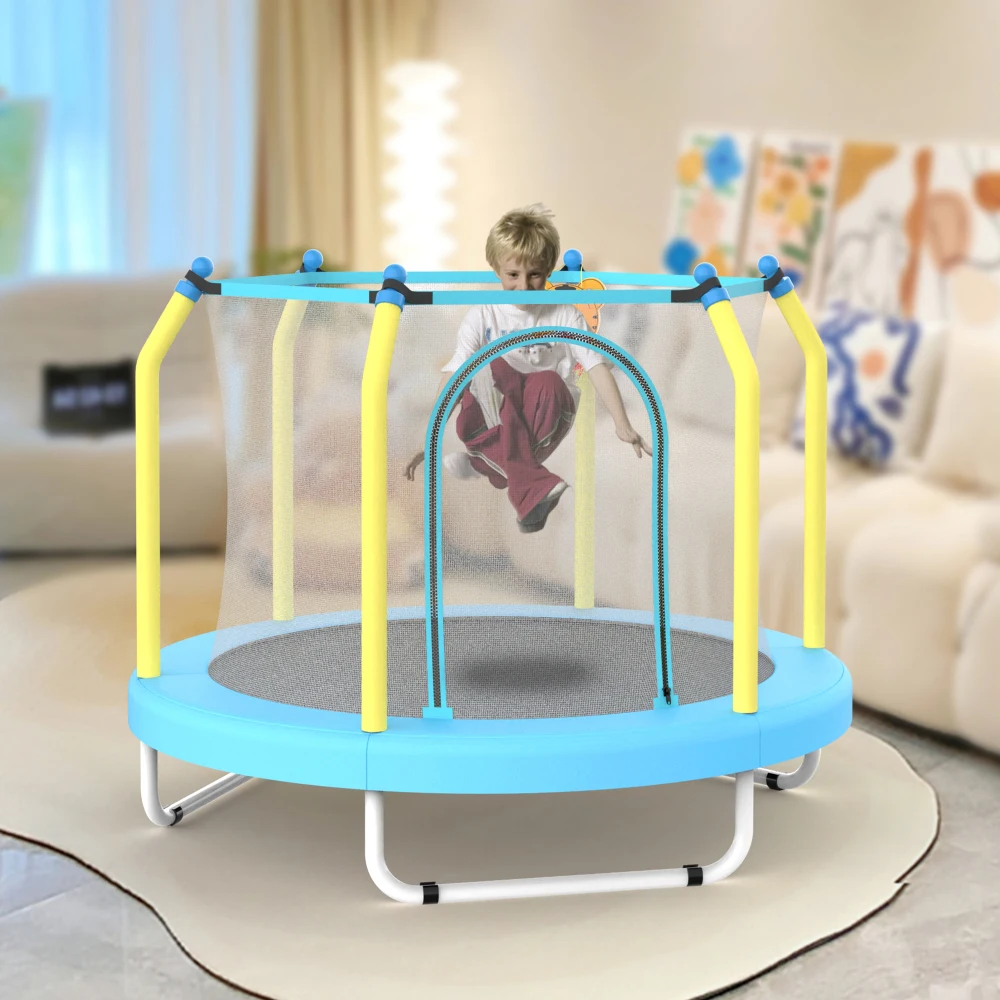 Kids Indoor Outdoor Trampoline - Trampolina dla dzieci Ye, 55 cali: