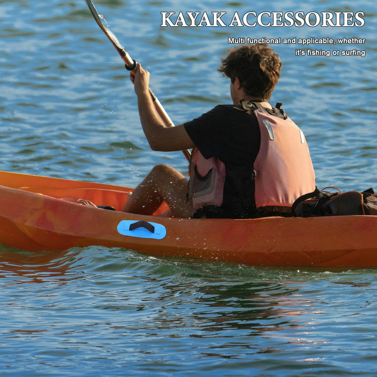 

Ручка для надувной лодки дайверского класса: удобная, прочная, износостойкая. Подходит для каяков, сапбордов, серфинга, рыбалки, каноэ.