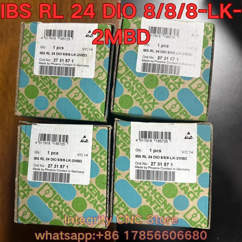 New IBS RL 24 DIO 8/8/8-LK-2MBD PLC module 2731571