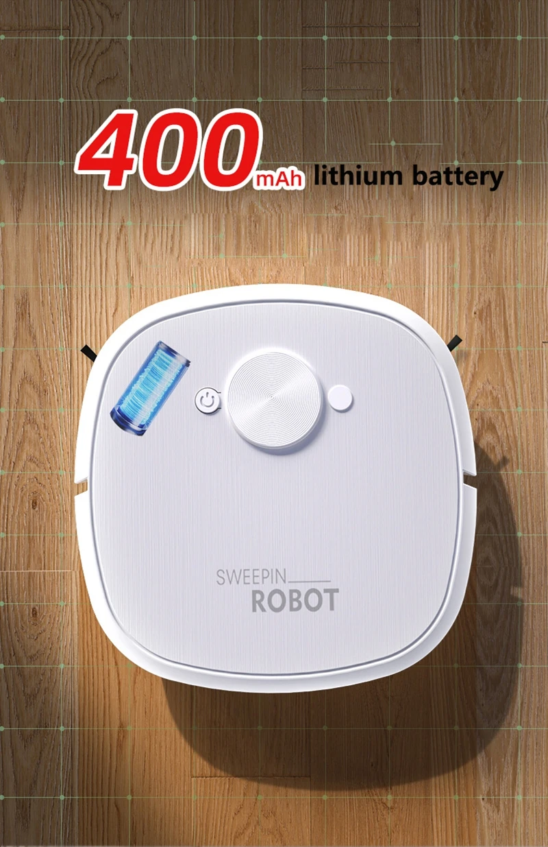 Xiaomi New Intelligent Sweeping Robot Usb Charging Silent Home Fully Automatic Four In One Scan Suction Drag Sterilization