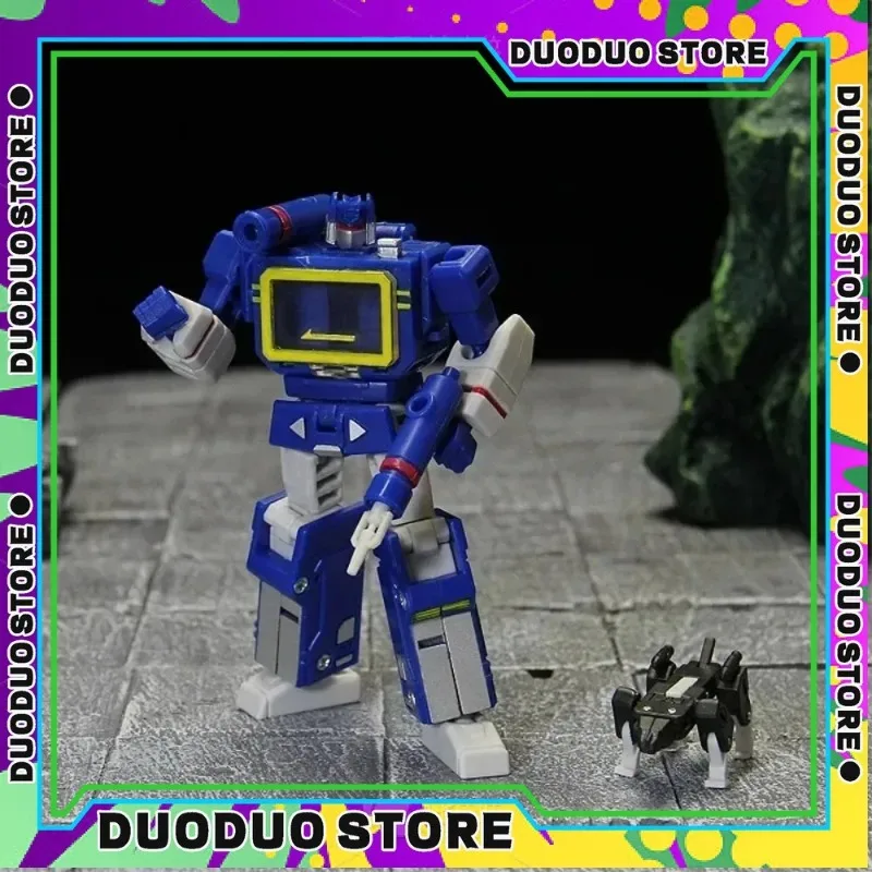 In Stock PT-04 Transformation Soundwave PT04 with Tape G1 Mini Pocket War KO DX9 Action Figure Robot Toys Kids Gift