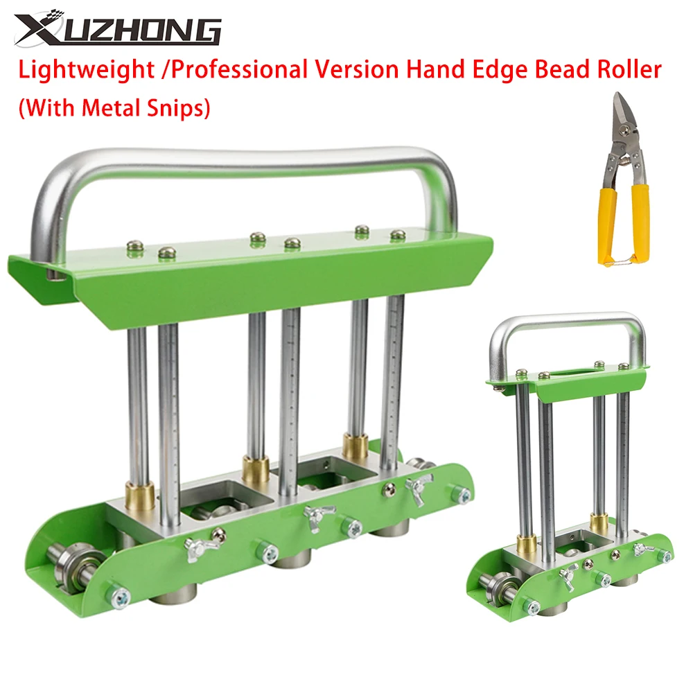 Lightweight /Professional Version Edge Bead Roller Metal Bending Tool For Rain Diverter&Making Folding Edges,Various Meal Roofs