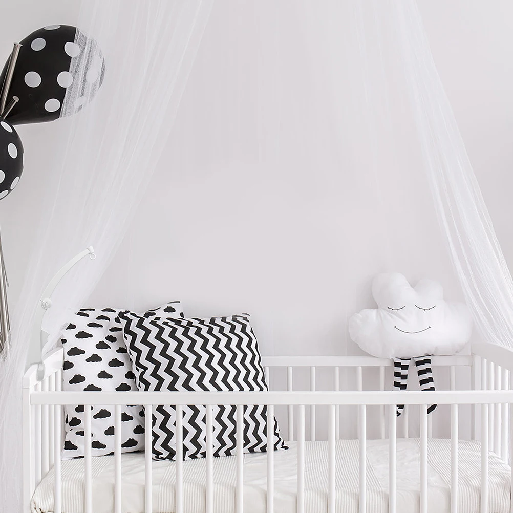 2 pezzi di supporto per cellulare per culla, braccio in plastica premium, decorazione per asilo nido sicura per neonati, sviluppo precoce, stimolazione divertente