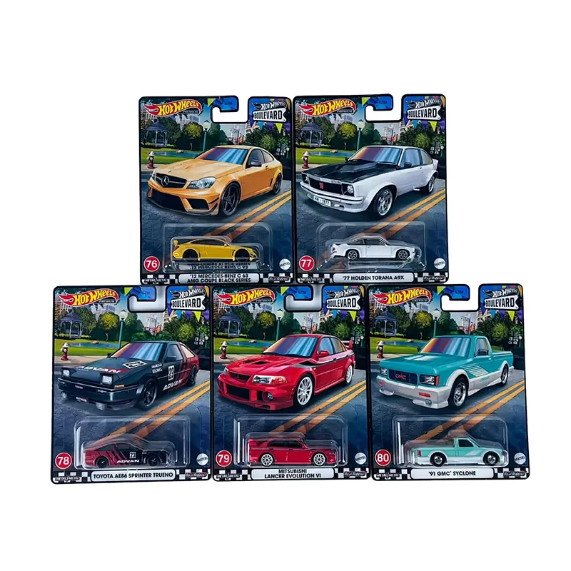 

Hot Wheels Boulevard Real Riders Premium MERCEDEDS BENZ AMG TOYOTA AE86 MITSUBISHI Diecasts & Toy Vehicles 1/64 Hotwheels Gifts