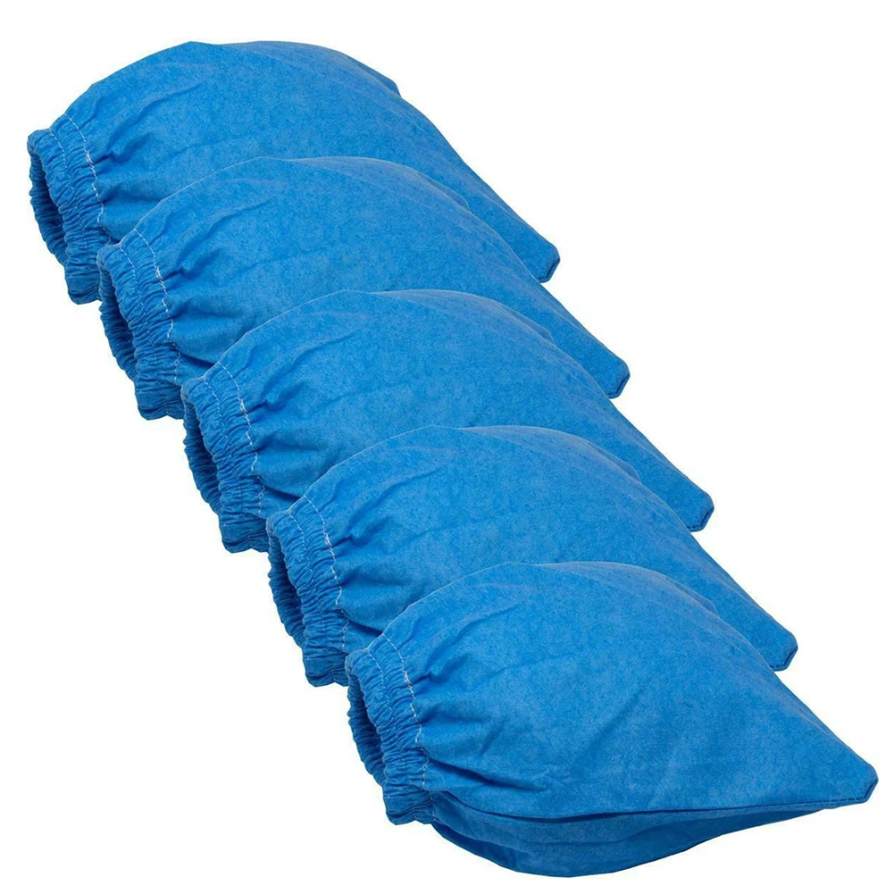 

5Pcs For Parkside Dry Filter Cloth Bag For-Lidl For PNTS 1200 1250 1300 A1 B2 C3 E4 F5 Vacuum Cleaner Blue