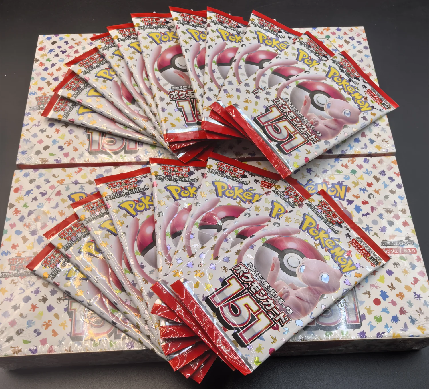 DIY PTCG Pokemon Card 151 SV2a Booster Box Japans Engels Frans Spaans Scarlet & Violet Anime Collectie Kaart Speelgoed Cadeau