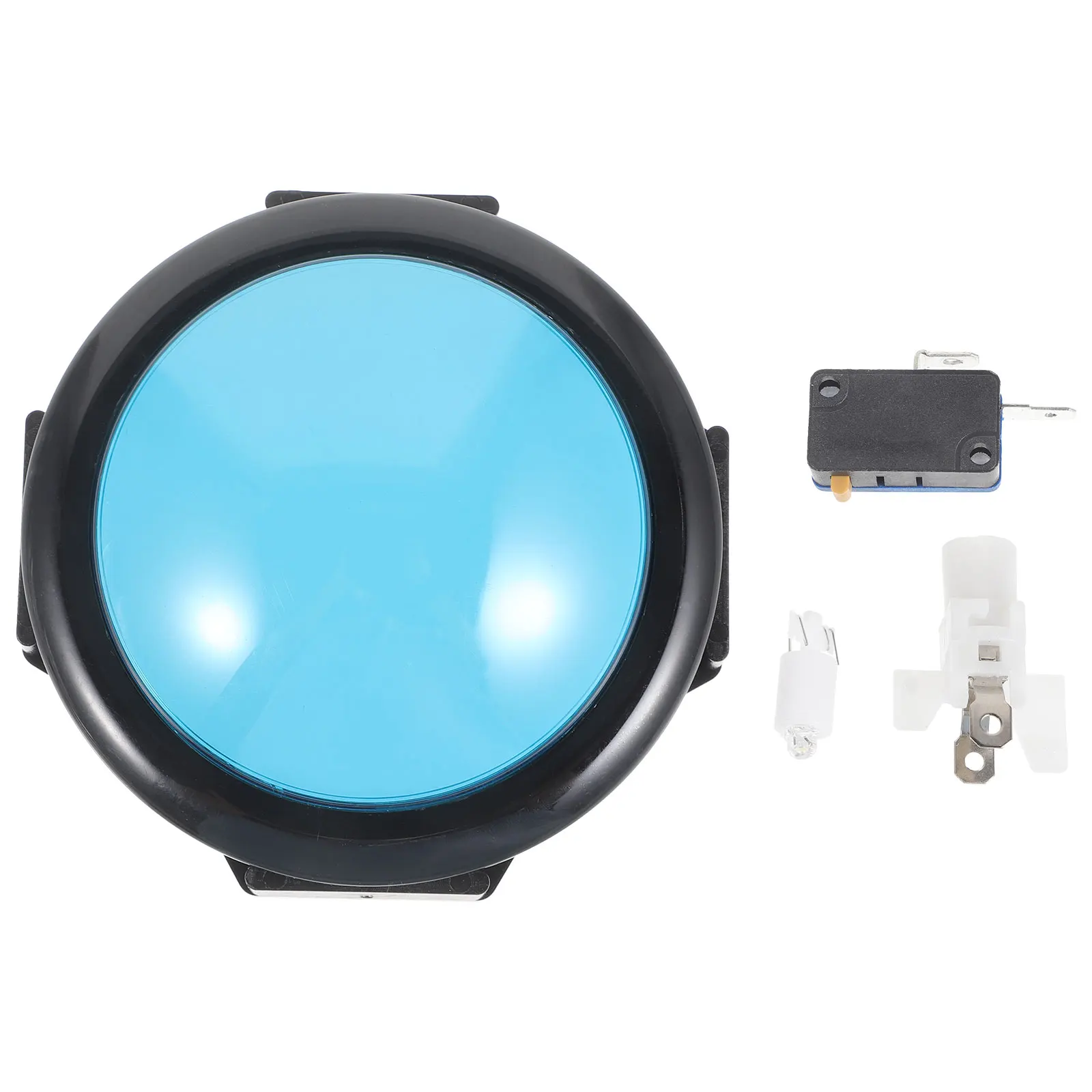 LED-beleuchtetes Druckknopf-Spielmaschinen-Ersatzteil – lustige Knopf-Requisite für Büro, Schule, Party, Spiele zu Hause