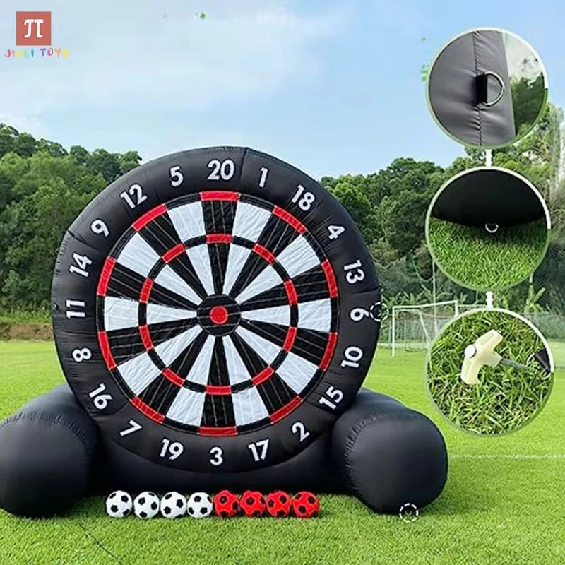 

Надувная футбольная мишень и дартс для детей и взрослых - оборудование для тренировок по стрельбе и развлечений.