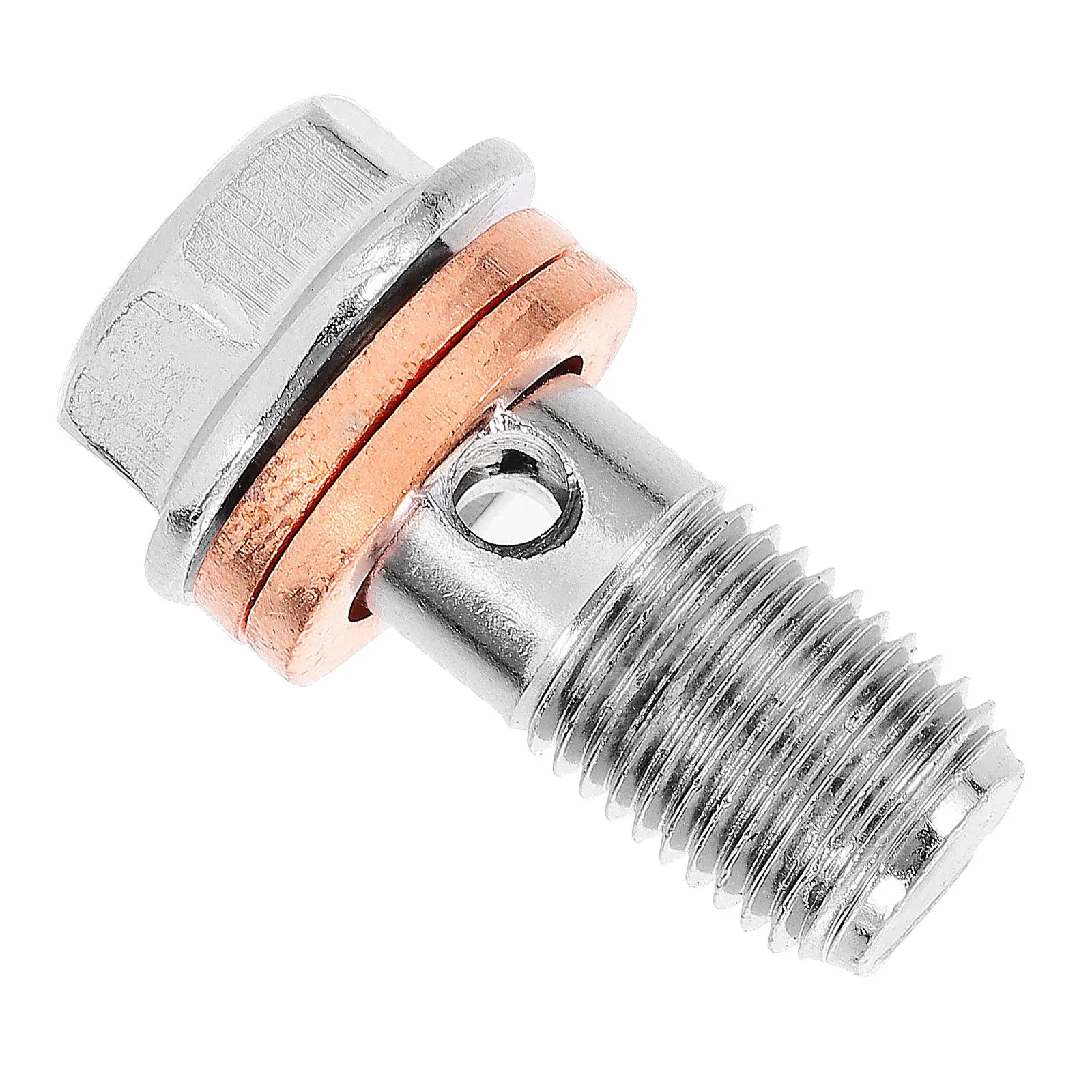 

Brake Line Screw For Motorcycle Car Oil Drain Engine Oil Pan Drain Transmission Vehicle Replacement Durable Nut Bolt
