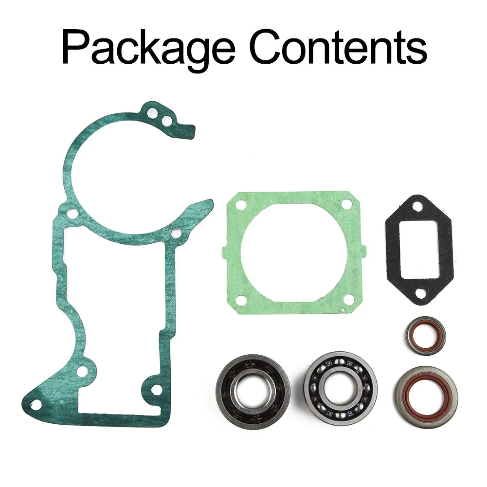 Set Gasket Carburetor Gasket Chain Saw Crankshaft MS440 Muffler Gasket RTS Seal Side Crankshaft 440 Accessories