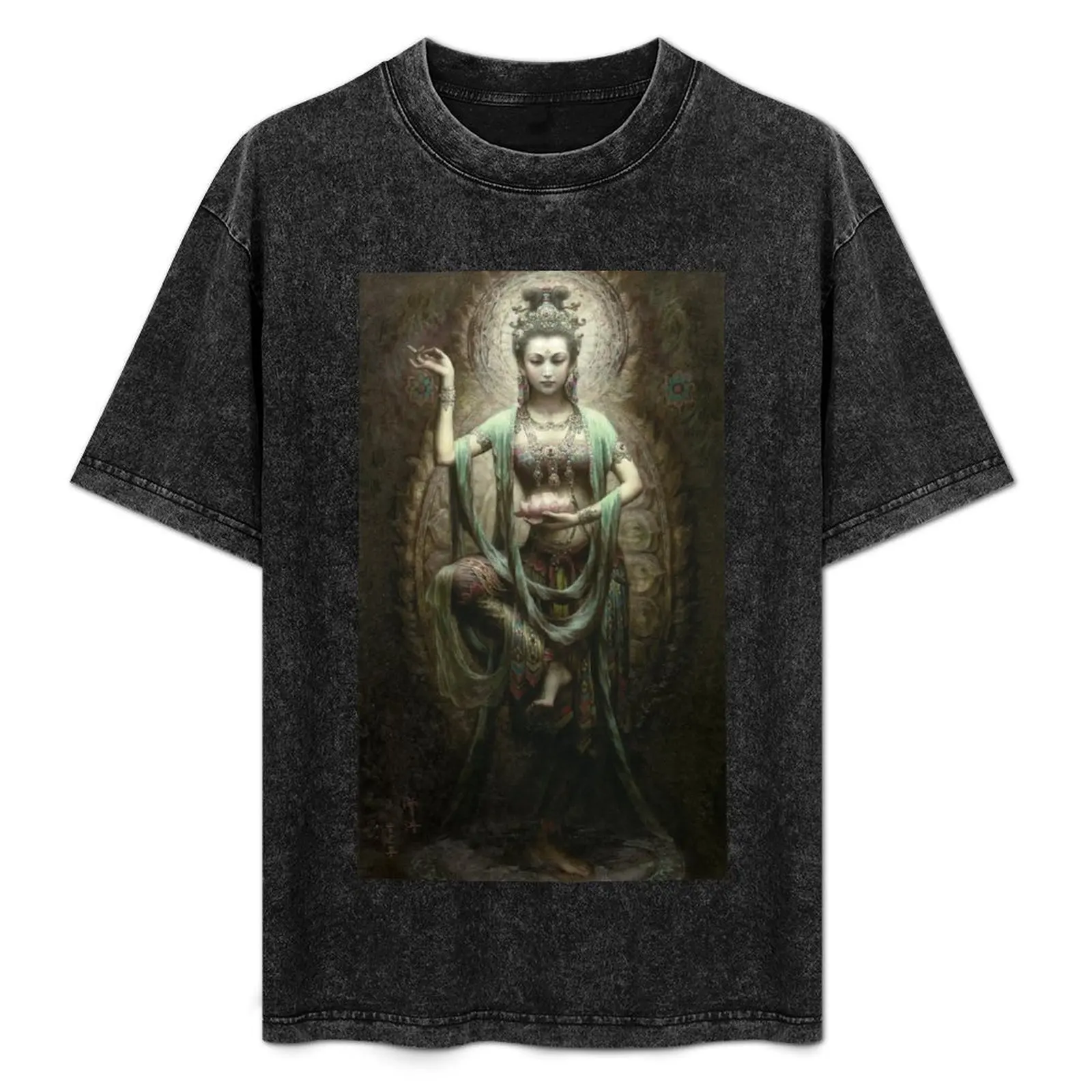 Quan Yin - 02 T-Shirt Breathable Lightweight Summer Top