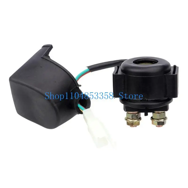 652F Solenoid 12V 2 Pin For GY6 Engine 50cc-250cc Motorcycle Scooter Starter Relays