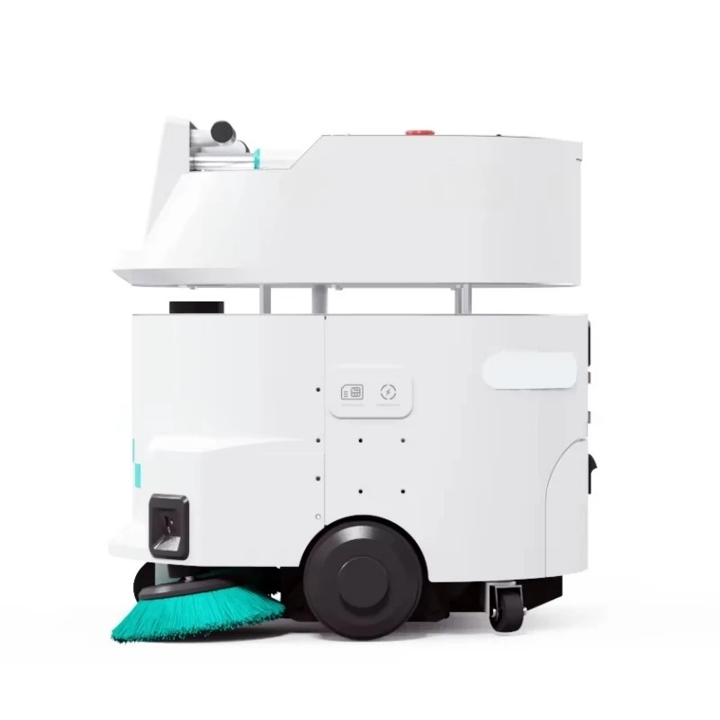 New Waterless Driverless Intelligent Cleaning Robot Commercial Industrial Floor Washer Machine Battery 100AH Snow Robot Cleaner