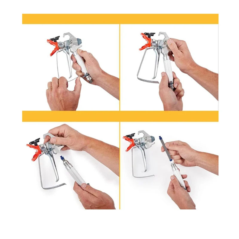 HYVST  Airless filter (10pcs) airless gun filter 30/50/100/150/200 mesh Airless paint Sprayer parts Factory sale guns filter