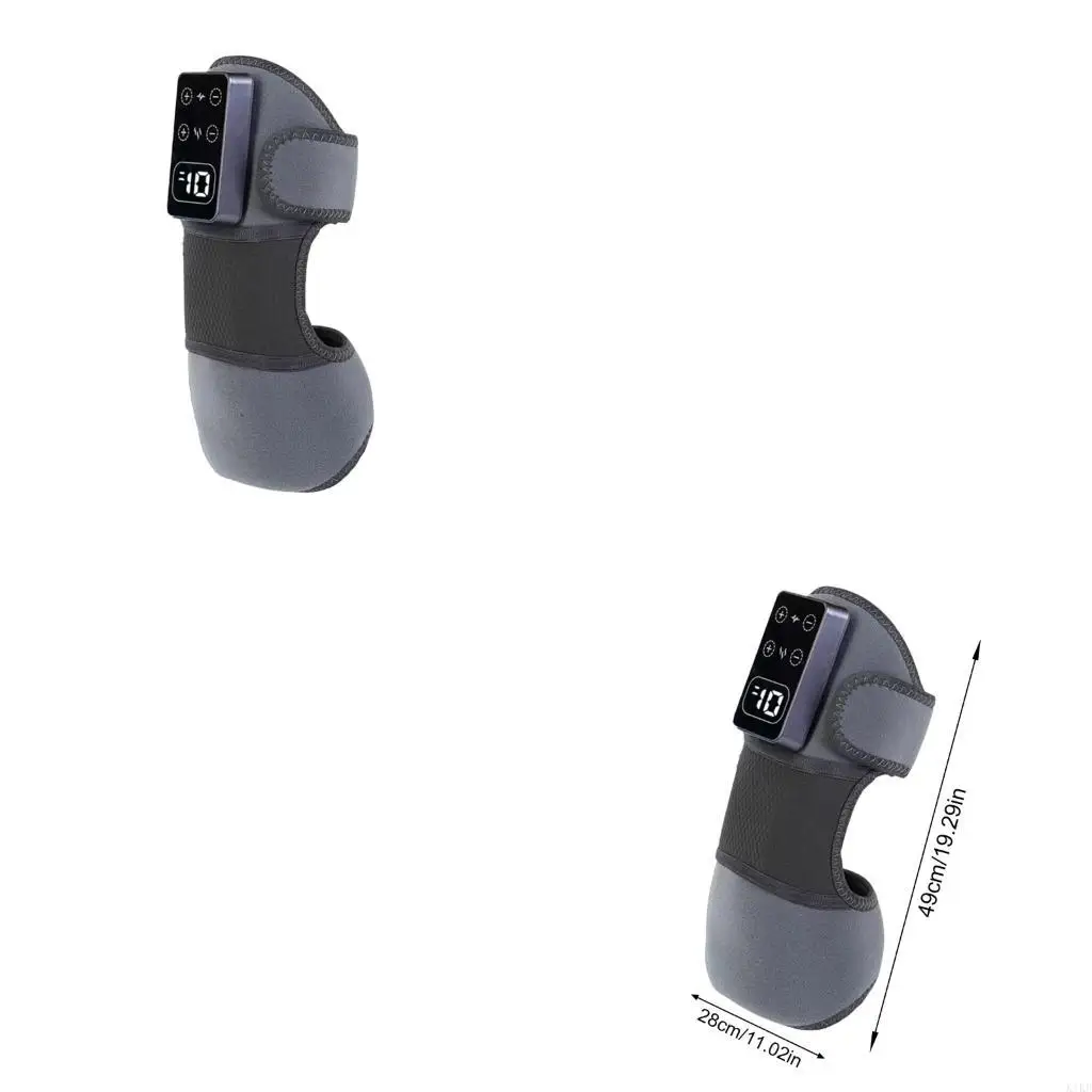 

Портативные вибрационные массажеры с подогревом колена, 5 настроек температуры, электрический дизайн для ежедневного