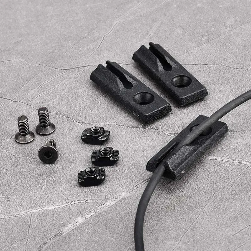WADSN KEYMOD System Rail Mount Adapter - Tactical Pressure Remote Control Switch Cable Manager - Airsoft Hunting Accessory