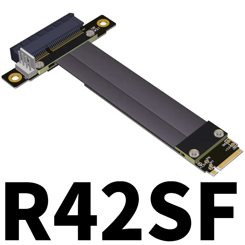 

Перемычка-удлинитель M.2 NVMe на PCIe3.0 x4 для видеокарт графического процессора 32 Гбит/с