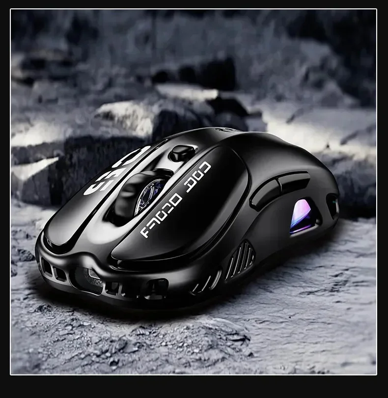 AZZOR AZ57 ماوس لاسلكي خفيف الوزن ملحقات مكتب الألعاب 12000 ديسيبل متوحد الخواص PAW3311 ثلاثة أوضاع 12000 ديسيبل متوحد الخواص ماوس كمبيوتر محمول هدية مخصصة #2