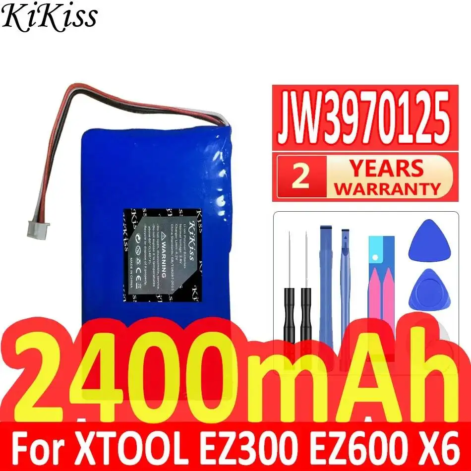 Long-Lasting 2400mAh For Xtool EZ300 EZ600 X6 P52 PS2 PS70 Pro PS80 Obd 2 Car Automotive Diagnostic Equipment Battery JW3970125