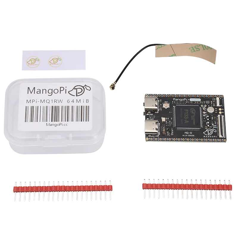 Mango Pi MQ-R, MangoPi Sparrow, WiFi, placa de demostración de RISC-V, placa de desarrollo para Allwinner F133 T113