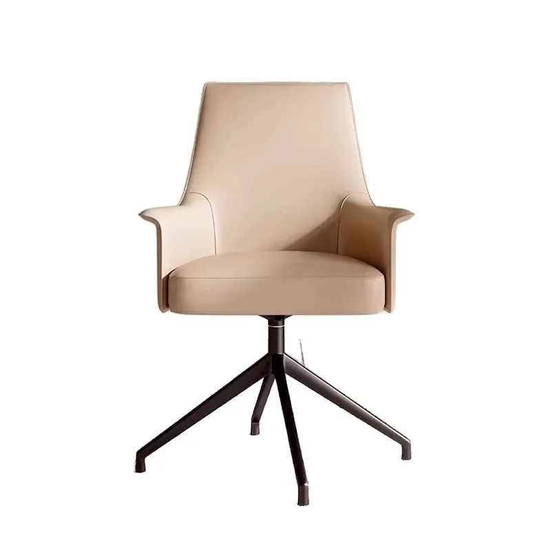 Ergonomic desk Italian minimalist modern swivel  lifting study office  household chaise longue
