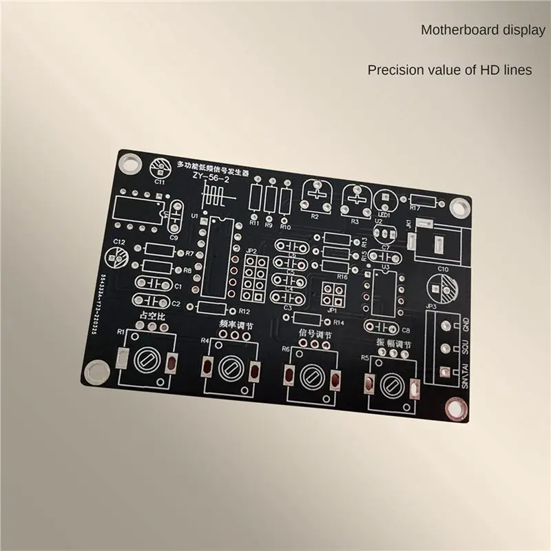 ABZZ-3X ICL8038 Function Signal Generator Module Sine Square Triangle Signal Generators DIY Welding Practice Kit Without Case