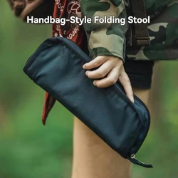 Stainless Steel Telescopic Camping Fishing Stool Portable Outdoor Folding Chair Load Bearing 100kg Easy to Fold for Adventures