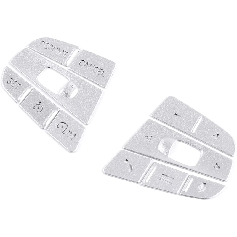 

New-Car Steering Wheel Button Frame Sticker For 3 5 Series X5 X6 X7 2018-2020 Aluminum Decorative Cover Trim Accessories