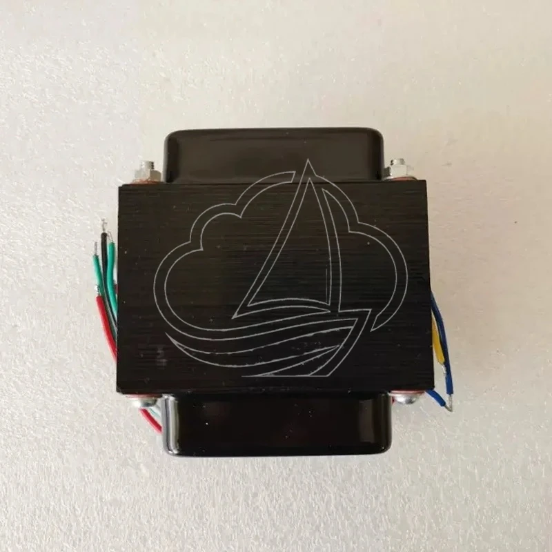 85W Tube Amplifier Power Transformer Dual 240V High Voltage 6Z4 Rectifier Copper Core Horizontal Side Cover