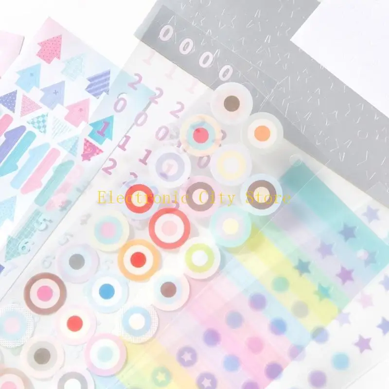 Quick Release Color Coding Labels для организации документов Детские ремесла Hu8d