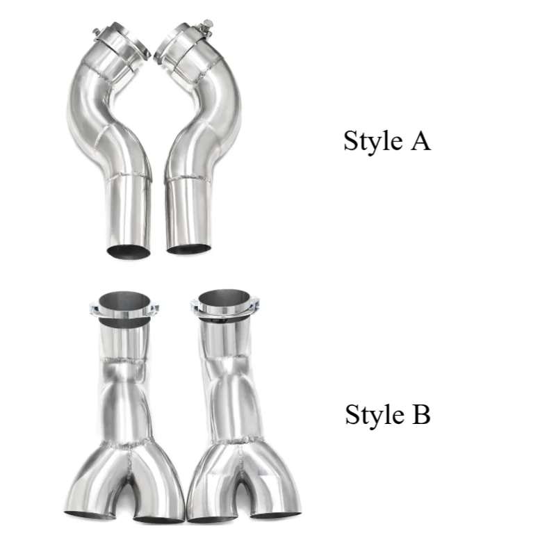 

SYPES Car Exhaust Pipes For Mercedes Benz GLC 53 GLE 350 450 GLS Upgrade AMG 63 Stainless Steel Exhaust Tips Quad Muffler Tips